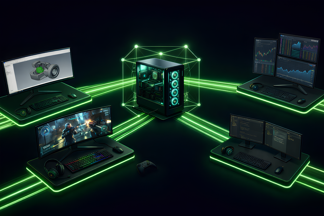 Ein PC, viele Nutzer: So funktioniert Multiseat von Desk Cluster
